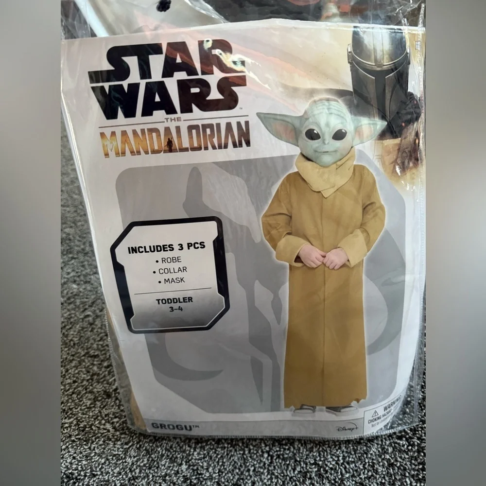 NEW Star Wars The Mandalorian Grogu Toddler Costume